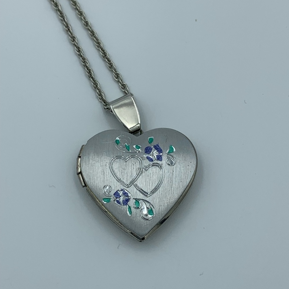 Large Flower Locket